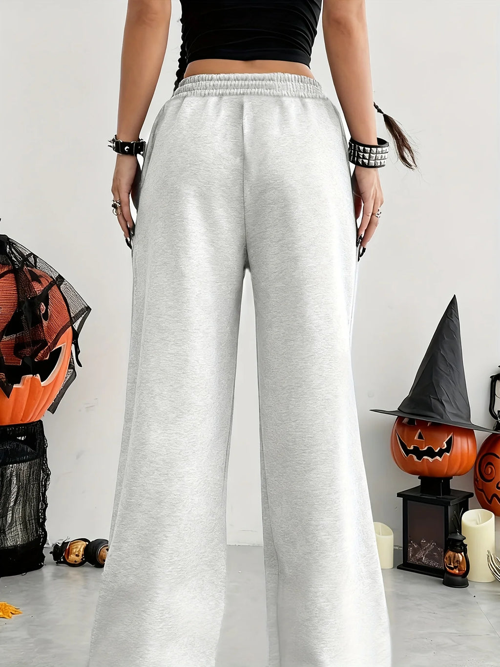 Pantalon large en coton – Coupe ample